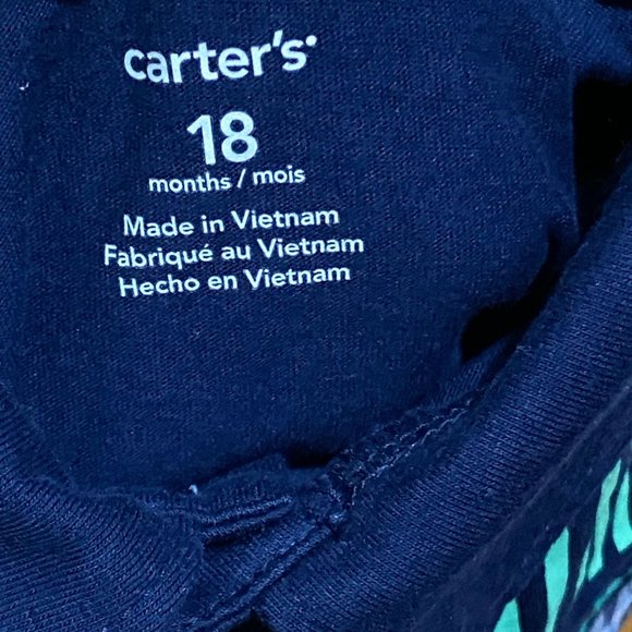 Carter's Baby Polo Shirt Size 18 Months (PRE-LOVED) - Picture 3 of 5